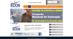 Desktop Screenshot of fundacaoecos.org.br